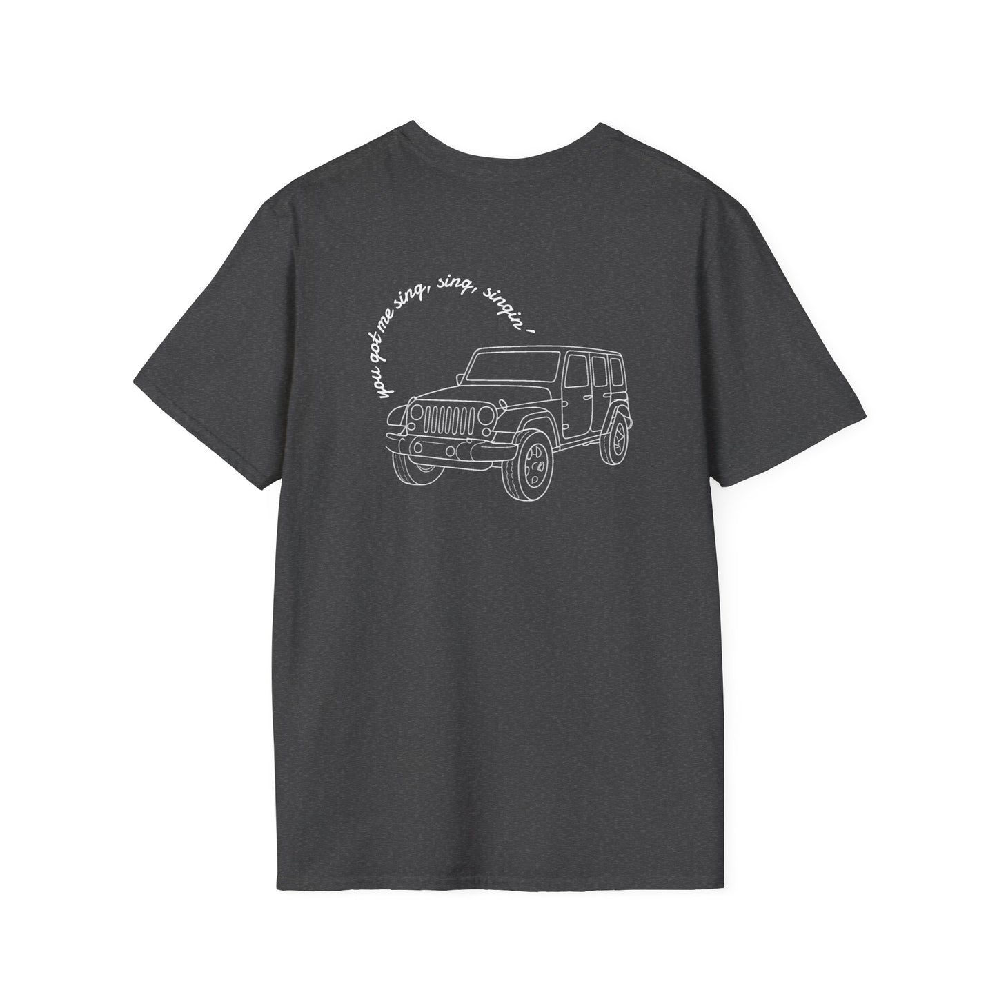 Can Always Tell "Play the Song / Sing, Singin'" Outline Tee