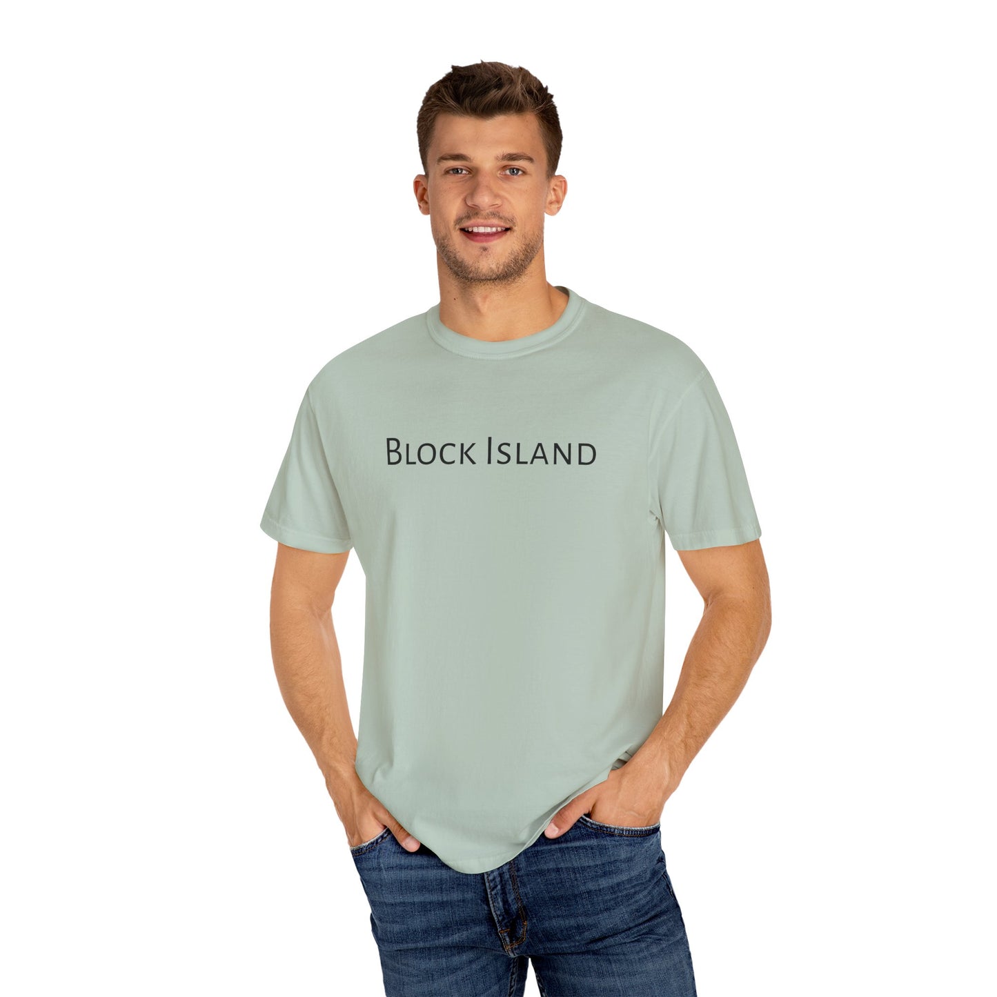 Block Island, "Guitar, No Boat" John Brazile Tee