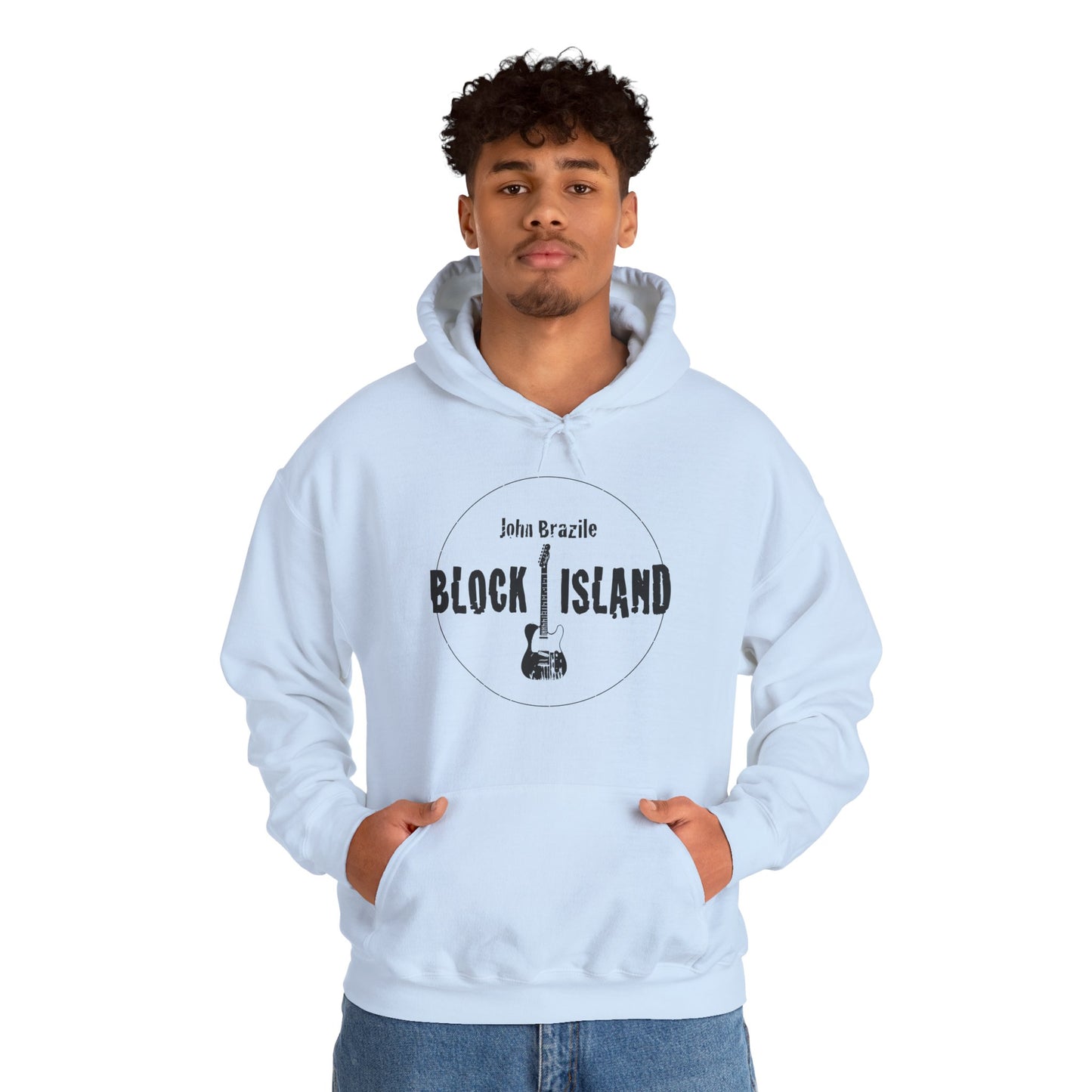 Block Island John Brazile - Unisex Heavy Blend Hooded Sweatshirt