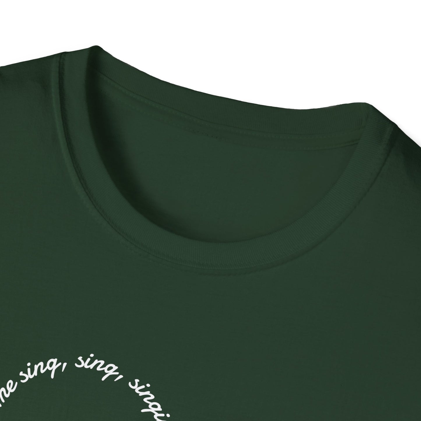 Can Always Tell "You Got Me Sing, Sing, Singin'" Outline Tee