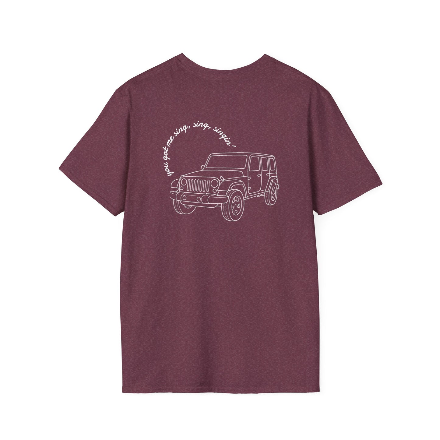 Can Always Tell "Play the Song / Sing, Singin'" Outline Tee