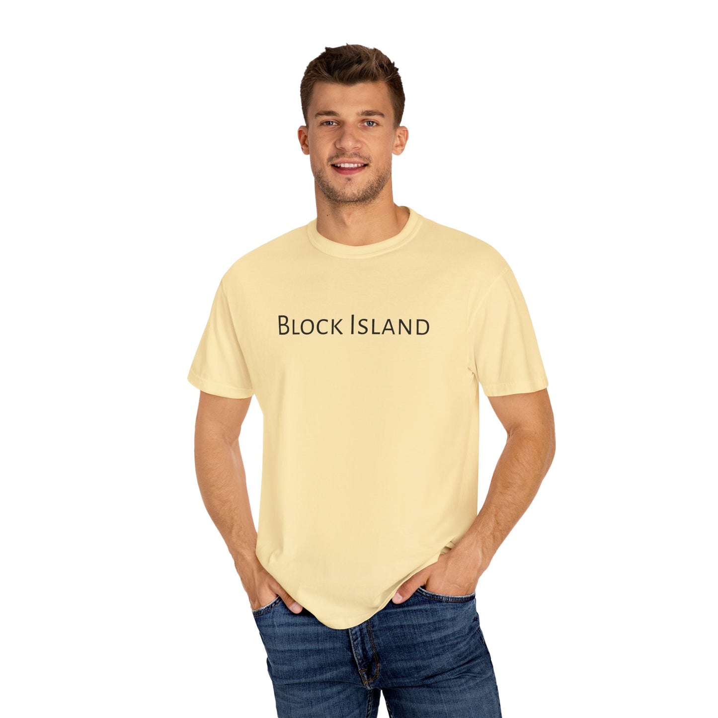 Block Island, "Guitar, No Boat" John Brazile Tee