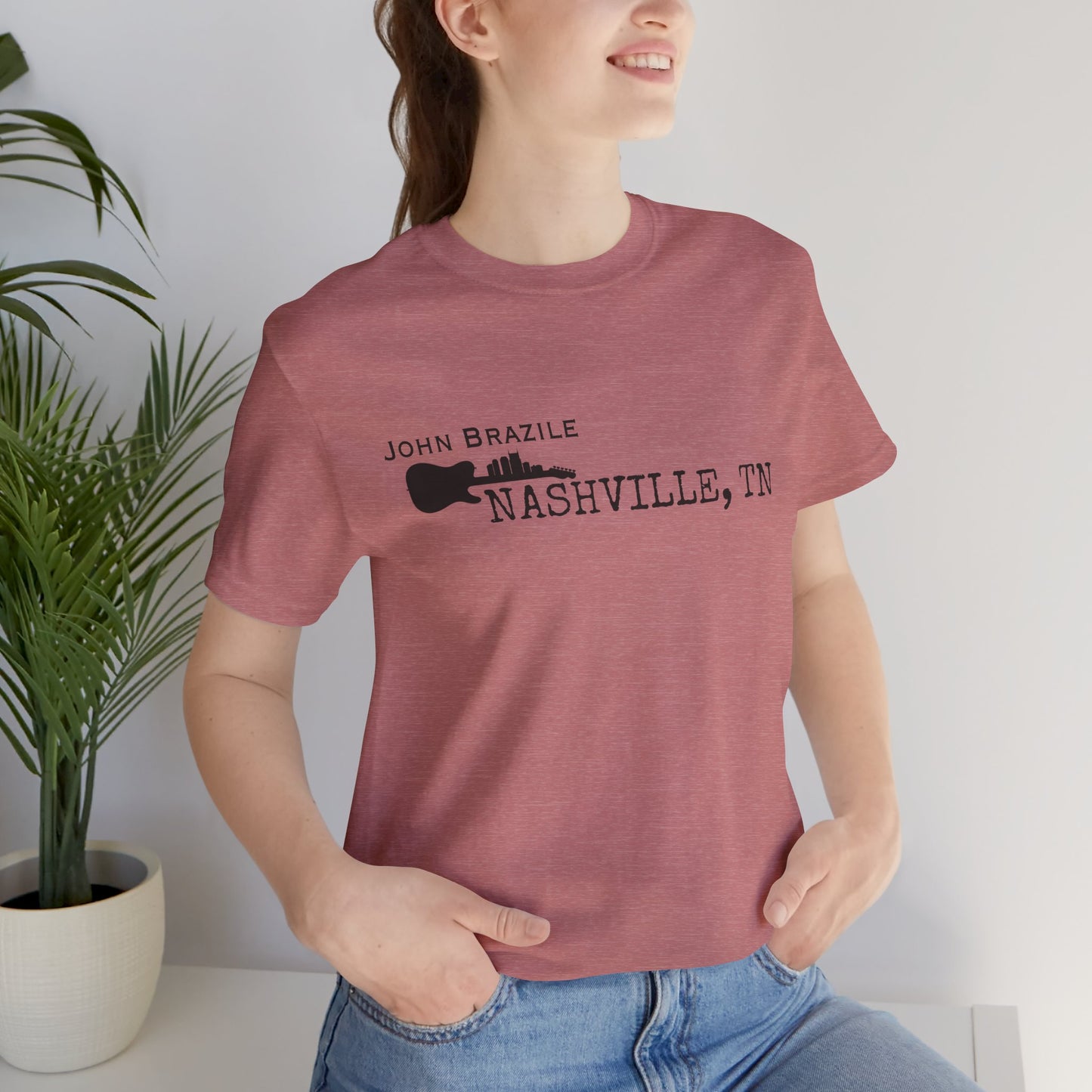 A John Brazile Nashville Tee - Unisex Jersey Short Sleeve