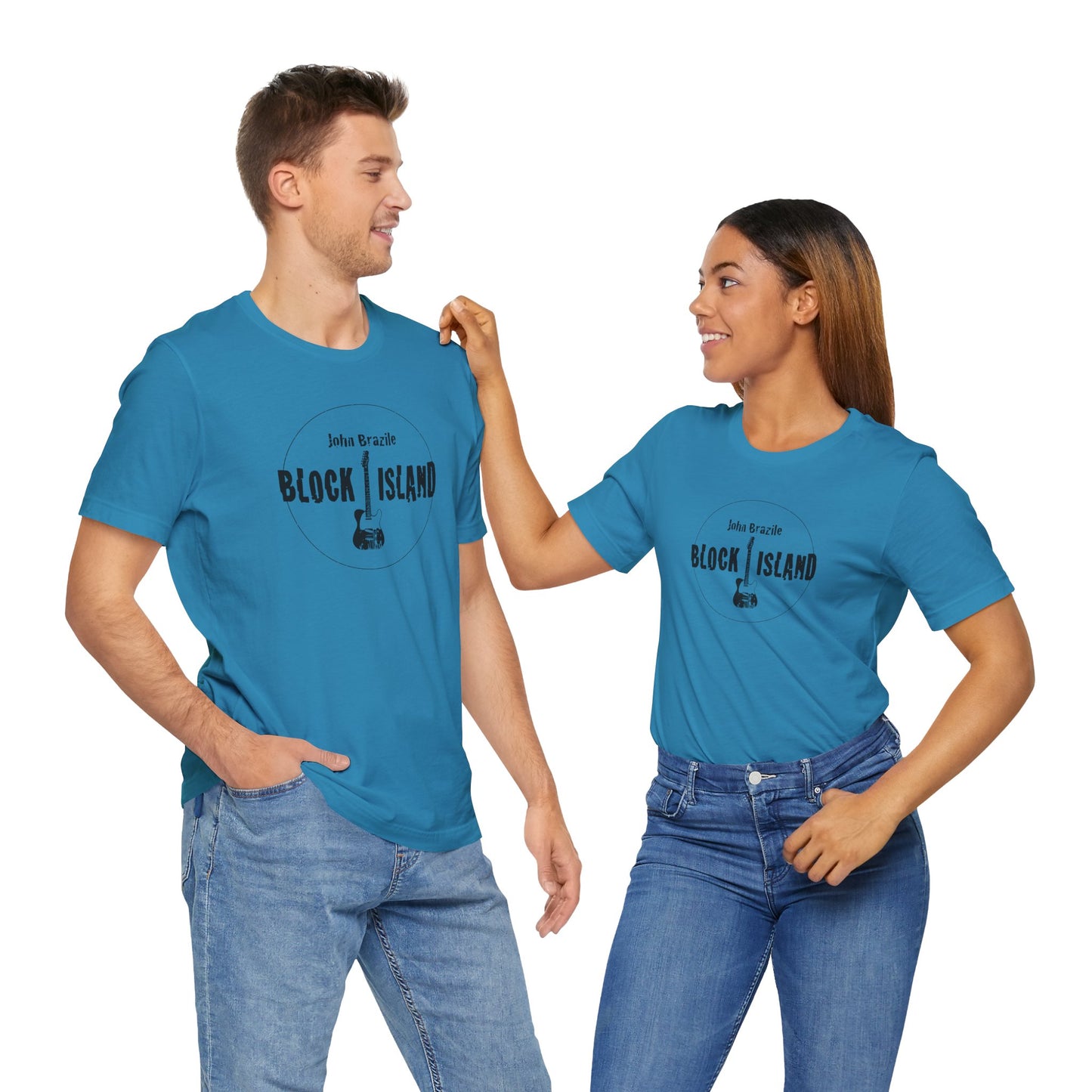 Block Island John Brazile - Unisex Jersey Short Sleeve Tee